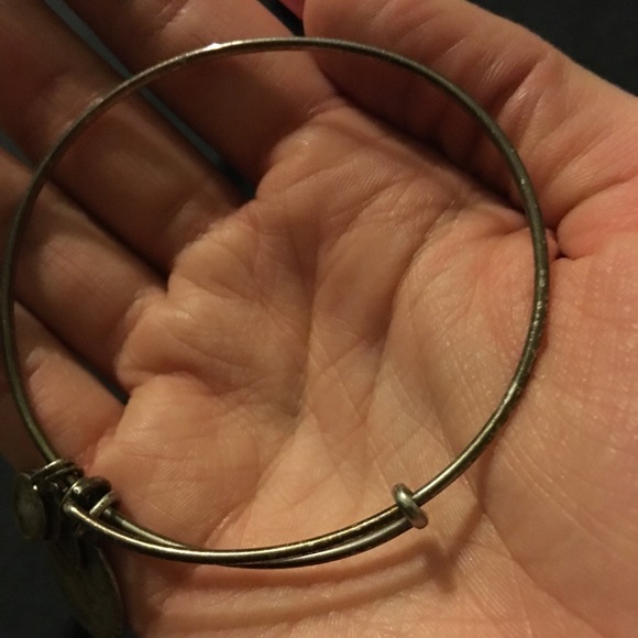 Aquarius Alex and Ani Bangle Bracelet - Picture 3 of 4